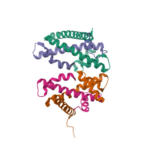 Rcsb Pdb 4e44 Crystal Structure Of The Hmhf1 Hmhf2 Histone Fold Tetramer