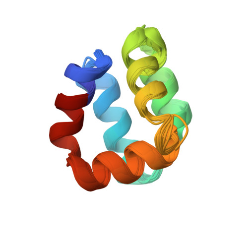 Rcsb Pdb 1e68 Solution Structure Of Bacteriocin As 48