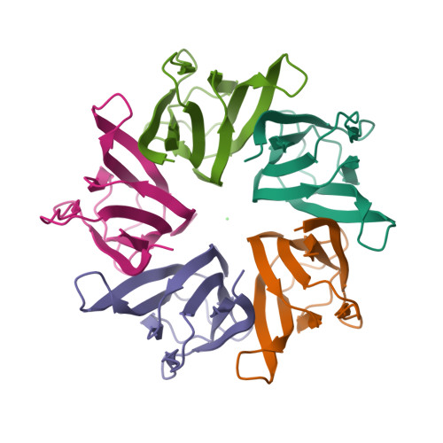 Rcsb Pdb 5ehd Crystal Structure Of Human Nucleophosmin Core In Complex With Cytochrome C