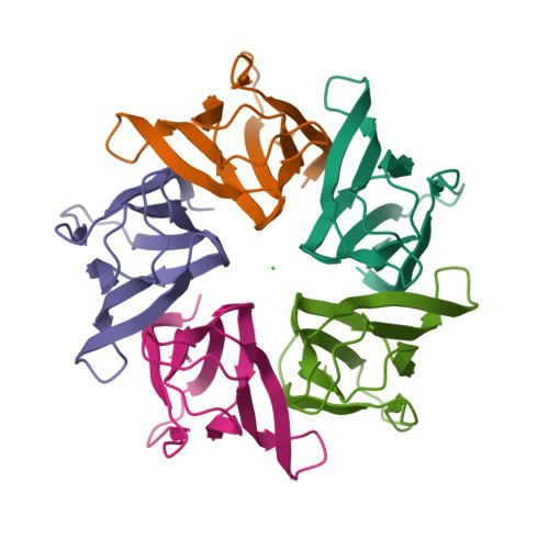 Rcsb Pdb 5ehd Crystal Structure Of Human Nucleophosmin Core In Complex With Cytochrome C