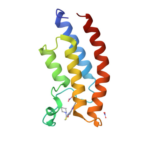 Rcsb Pdb 6ekq Crystal Structure Of The Human Brpf1 Bromodomain Complexed With Bz054 In Space Group C2