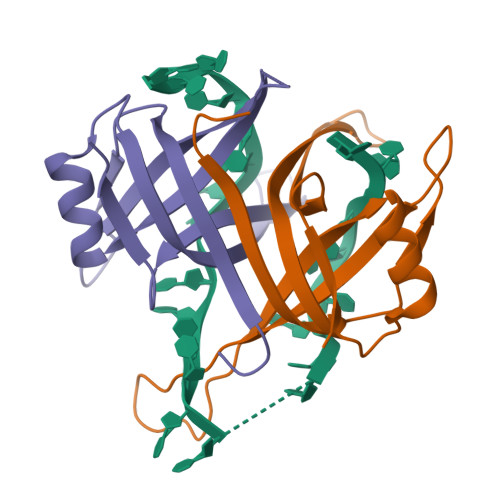 RCSB PDB - 1EYG: Crystal Structure Of Chymotryptic Fragment Of E. Coli ...