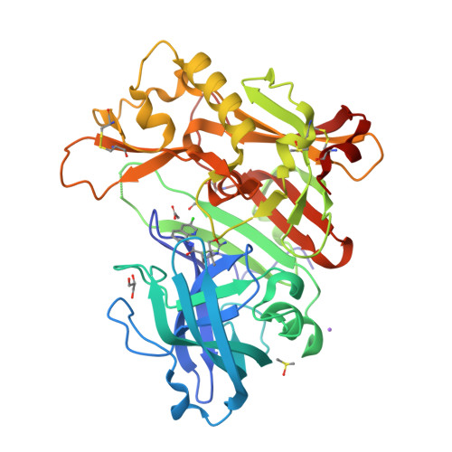 Rcsb Pdb 5f01 Crystal Structure Of Bace 1 In Complex With 1sr 2sr 2 R 2 Amino 5 5 Difluoro 4 Methyl 5 6 Dihydro 4h 1 3 Oxazin 4 Yl N 3 Chloroquinolin 8 Yl Cyclopropanecarboxamide