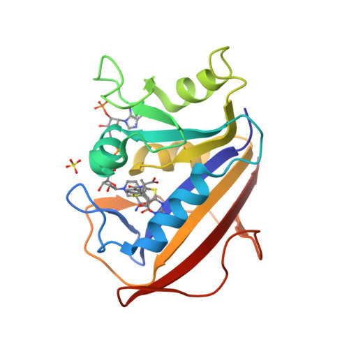 Rcsb Pdb 3ghw Human Dihydrofolate Reductase Inhibitor Complex