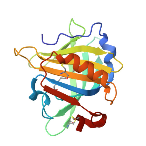 Rcsb Pdb 6ghh Thermodynamic Crystallographic And Computational Studies Of Non Mammalian Fatty Acid Binding To Bovine B Lactoglobulin