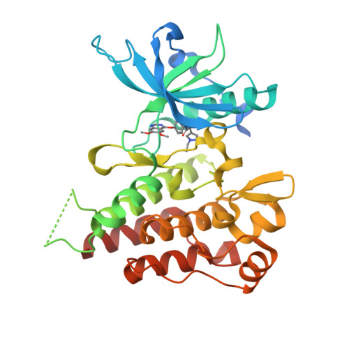 Rcsb Pdb 6gqk Crystal Structure Of Human C Kit Kinase Domain In Complex With Azd3229 Analogue Compound 23