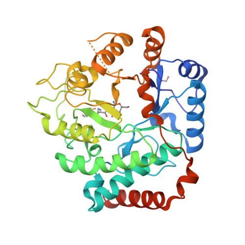 Rcsb Pdb 3gsm Vibrio Cholerae Family 3 Glycoside Hydrolase Nagz Bound To N Valeryl Pugnac