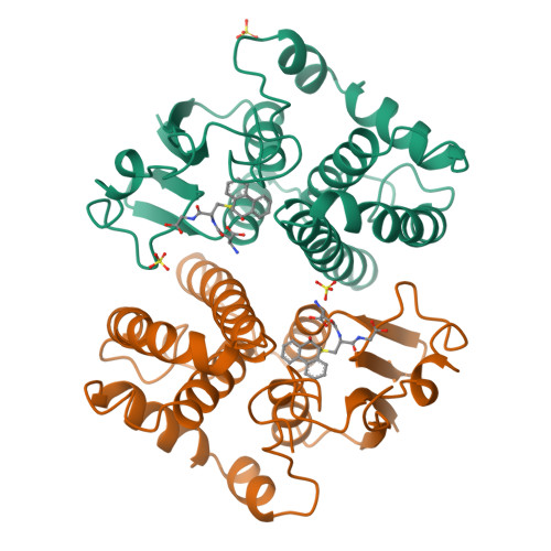 Rcsb Pdb 6gsx First Sphere And Second Sphere Electrostatic Effects In The Active Site Of A Class Mu Glutathione Transferase