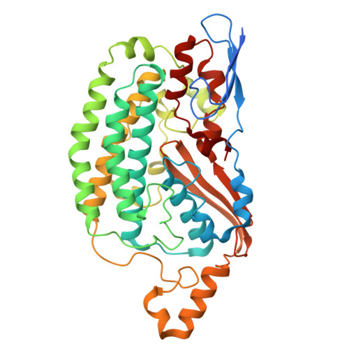 Rcsb Pdb 4hea Crystal Structure Of The Entire Respiratory Complex I From Thermus Thermophilus