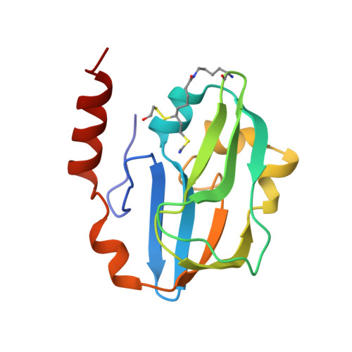 Rcsb Pdb 1htp Refined Structures At 2 Angstroms And 2 2 Angstroms Of The Two Forms Of The H Protein A Lipoamide Containing Protein Of The Glycine Decarboxylase Complex