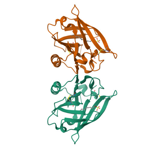 Rcsb Pdb 4ib8 Bovine Beta Lactoglobulin Isoform A In Complex With Dodecyl Sulphate Sds