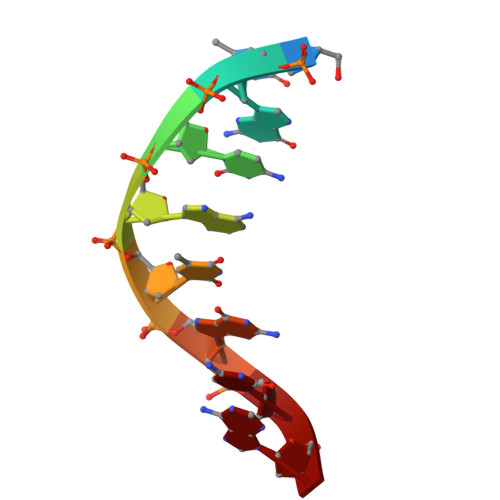 Rcsb Pdb 3igm A 2 2a Crystal Structure Of The Ap2 Domain Of Pf14 0633 From P Falciparum Bound As A Domain Swapped Dimer To Its Cognate Dna