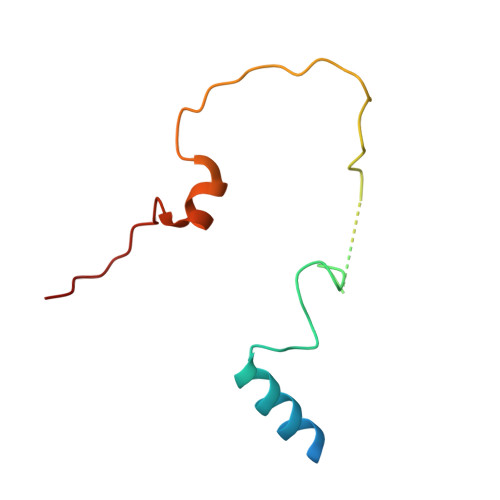 Rcsb Pdb 5ikj Structure Of Clr2 Bound To The Clr1 C Terminus