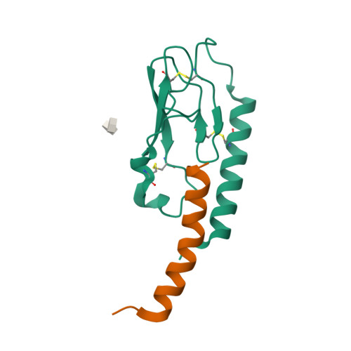 Rcsb Pdb 3iol Crystal Structure Of Glucagon Like Peptide 1 In Complex With The Extracellular Domain Of The Glucagon Like Peptide 1 Receptor