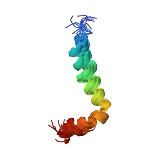 Rcsb Pdb 1iyt Solution Structure Of The Alzheimer S Disease Amyloid Beta Peptide 1 42