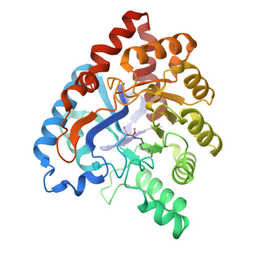 Rcsb Pdb 4j2m Molecular Engineering Of Organophosphate Hydrolysis Activity From A Weak Promiscuous Lactonase Template