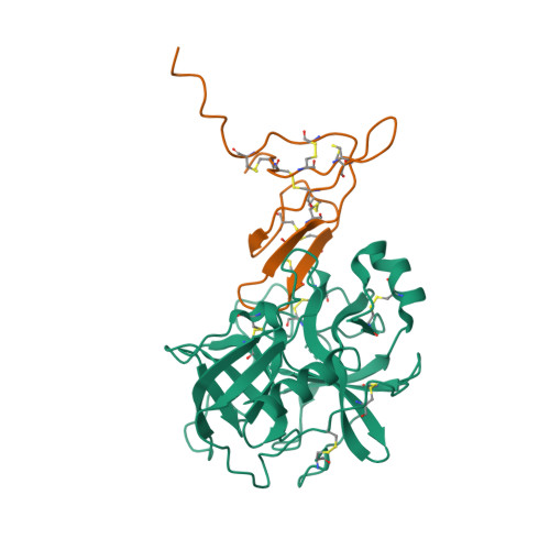 Rcsb Pdb 5j4s Alpha Chymotrypsin From Bovine Pancreas In Complex With A Modified Bowman Birk Inhibitor From Soybean