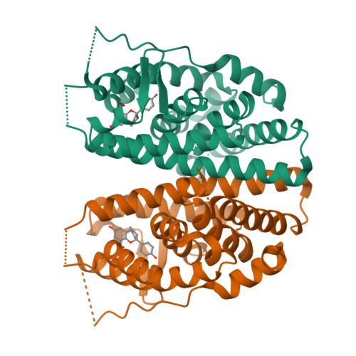 Rcsb Pdb 2jj3 Estrogen Receptor Beta Ligand Binding Domain In Complex With A Benzopyran Agonist