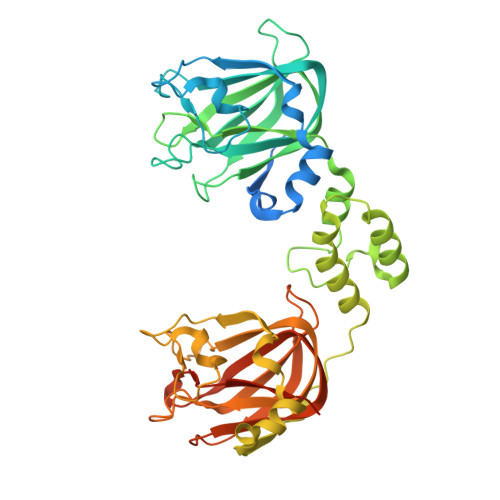 Rcsb Pdb 7jnd The Structure Of Cbm32 1 And Cbm32 2 Domains From Clostridium Perfringens Zmpb