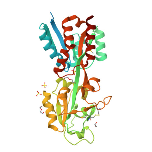 Rcsb Pdb 4jwo The Crystal Structure Of A Possible Phosphate Binding Protein From Planctomyces Limnophilus Dsm 3776