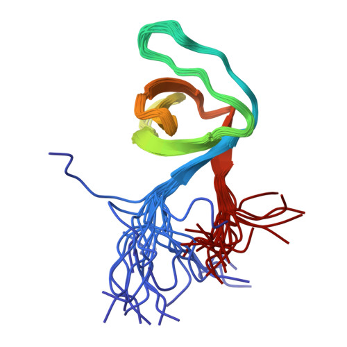 Rcsb Pdb 2k2m Structural Basis Of Pxxdy Motif Recognition In Sh3 Binding