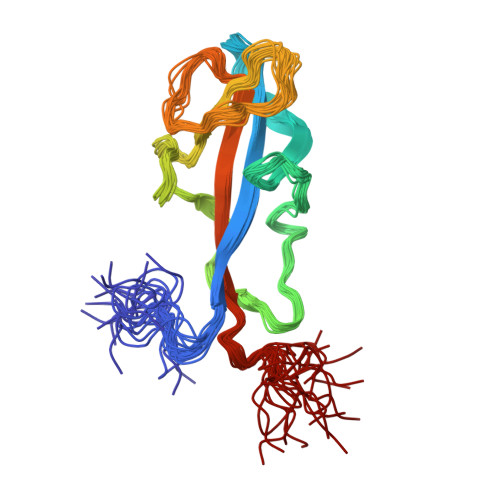 Rcsb Pdb 2k2o Solution Structure Of The Inner Dysf Domain Of Human Myoferlin