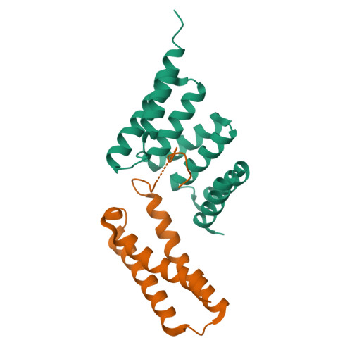 Rcsb Pdb 4kbq Structure Of The Chip Tpr Domain In Complex With The Hsc70 Lid Tail Domains