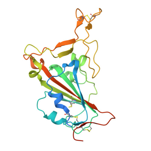 Rcsb Pdb 7kfw Structural Basis For A Germline Biased Antibody Response To Sars Cov 2 Rbd C1a B3 Fab