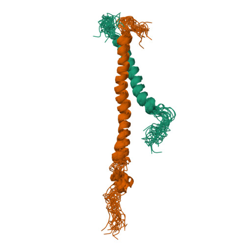 Rcsb Pdb 2knc Platelet Integrin Alfaiib Beta3 Transmembrane Cytoplasmic Heterocomplex