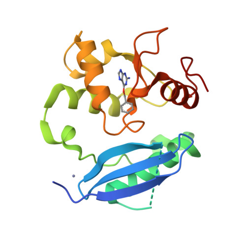 Rcsb Pdb 3kzz Crystal Structure Of Snap Tag Bound To Its Substrate Benzylguanine<script async src=