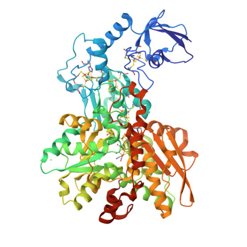 Rcsb Pdb 5la3 Fefe Hydrogenase Cpi From Clostridium Pasteurianum Variant E279a