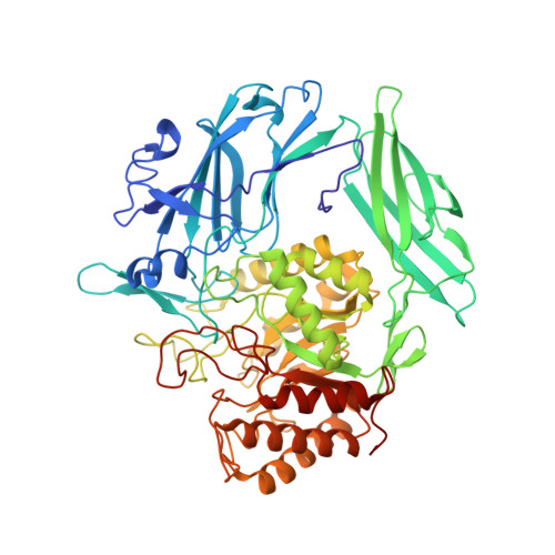 RCSB PDB - 6LEG: Structure of E. coli beta-glucuronidase complex with ...