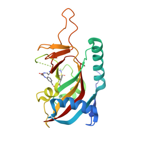 Rcsb Pdb 5lyh Human Parp14 Artd8 Catalytic Fragment In Complex With Inhibitor H10