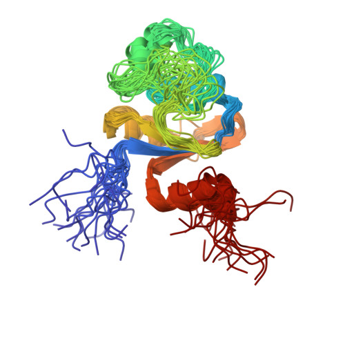 Rcsb Pdb 2m4m Solution Structure Of The Rrm Domain Of The Hypothetical Protein Cagl0m09691g From Candida Glabrata