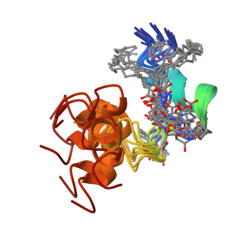 Rcsb Pdb 2m5p Solution Structure Of Lipidated Glucagon Analog In Water