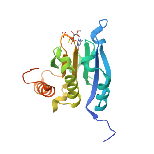 Rcsb Pdb 5m7v Translation Initiation Factor 4e In Complex With Rp M2 7 2 O Gppspg Mrna 5 Cap Analog Beta S Arca D1