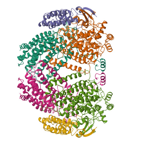 Rcsb Pdb 1mhy Methane Monooxygenase Hydroxylase