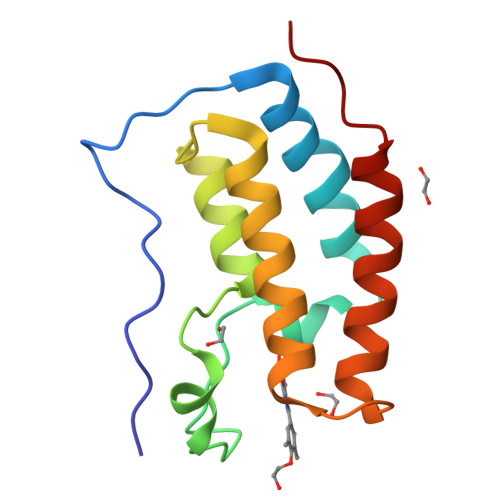 Rcsb Pdb 4mr4 Crystal Structure Of The First Bromodomain Of Human Brd4 In Complex With A Quinazolinone Ligand Rvx 208