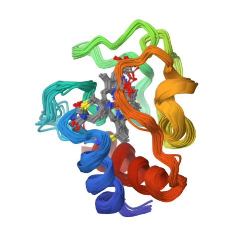 Rcsb Pdb 2n9j Solution Structure Of Oxidized Human Cytochrome C