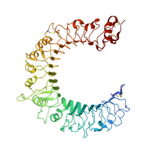 Rcsb Pdb 6nig Crystal Structure Of The Human Tlr2 Diprovocim Complex