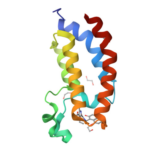 Rcsb Pdb 5nu5 Crystal Structure Of The Human Bromodomain Of Ep300 Bound To The Inhibitor Xdm Cbp