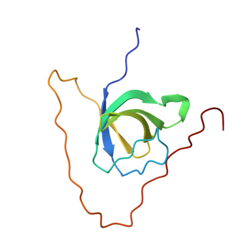 Rcsb Pdb 5o2p P130cas Sh3 Domain Ptp Pest Peptide Chimera