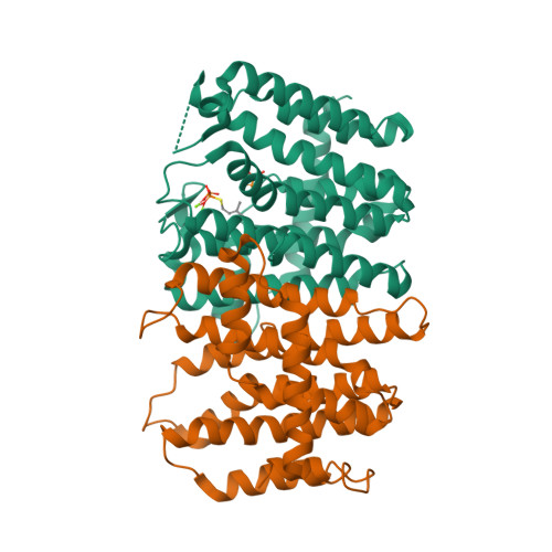 Rcsb Pdb 3oab Mint Deletion Mutant Of Heterotetrameric Geranyl Pyrophosphate Synthase In Complex With Ligands