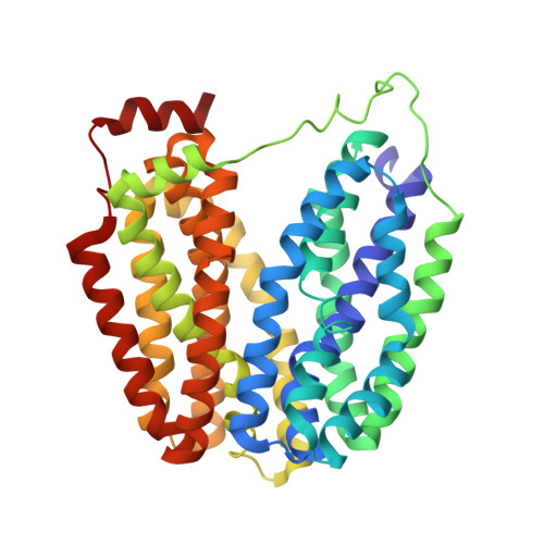 Rcsb Pdb 1pv6 Crystal Structure Of Lactose Permease
