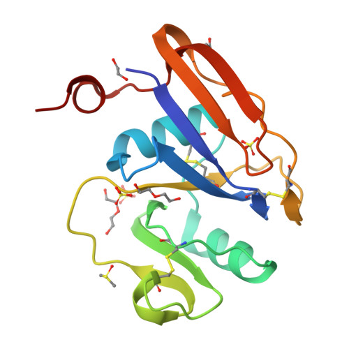 Rcsb Pdb 4pz4 High Resolution Crystal Structure Of The Human Cd44 Hyaluronan Binding Domain In New Space Group