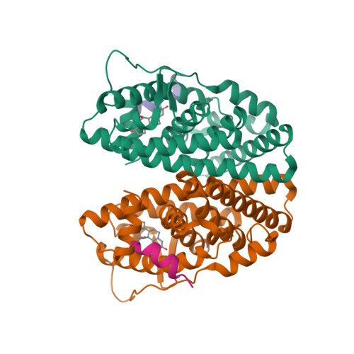 Rcsb Pdb 2qgt Crystal Structure Of The Estrogen Receptor Alpha