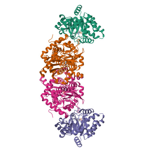 Rcsb Pdb 1qop Crystal Structure Of Wild Type Tryptophan Synthase Complexed With Indole Propanol Phosphate