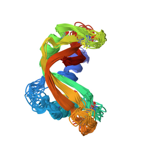 Rcsb Pdb 1qwq Solution Structure Of The Monomeric N67d Mutant Of Bovine Seminal Ribonuclease