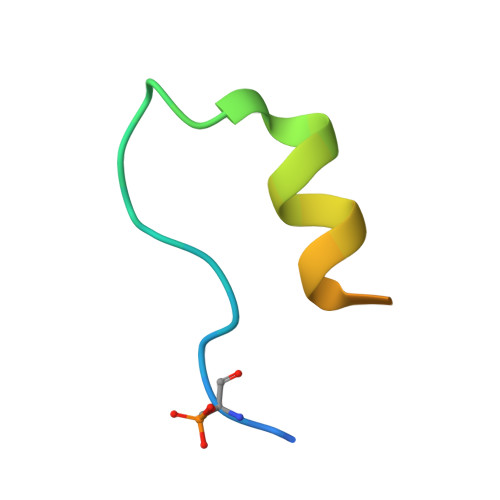 Rcsb Pdb 6s9k Structure Of 14 3 3 Gamma In Complex With Caspase 2 Peptide Containing 14 3 3 Binding Motif Ser139 And Nls