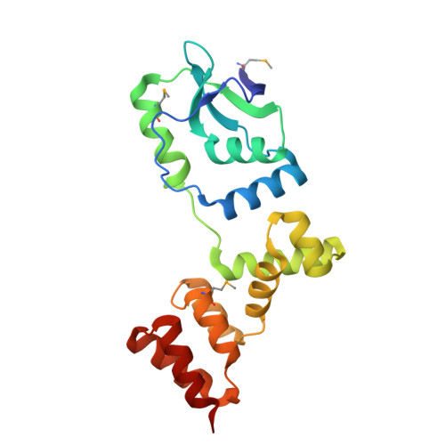 Rcsb Pdb 6sdk Crystal Structure Of Bacterial Parb Dimer Bound To Cdp